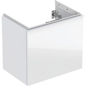 Acanto wastafelonderkast 1 lade 1 binnenlade comp B60 Wit glas
