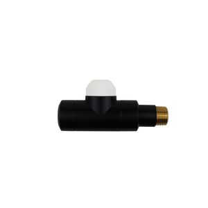 Thermostatische afsluiter De Luxe TS90 mat zwart (1792349)