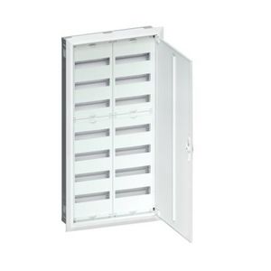Inbouwveldverdeler IP30 nismaat 1107x565x112mm 168 modulen