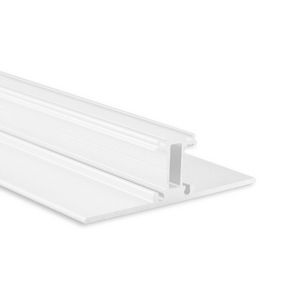 LED profiel PL13 L=2mtr. LED strips max.12mm wit RAL9010
