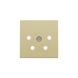 Afwerkingsset 4-polig inbouwcontactdoos PTT gold