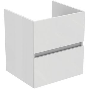 Wastafelmeubel TIEMPO 50x44cm 2x la wit