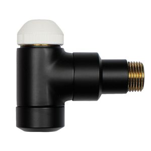 Thermostatische afsluiter De Luxe TS90 mat zwart (1792449)