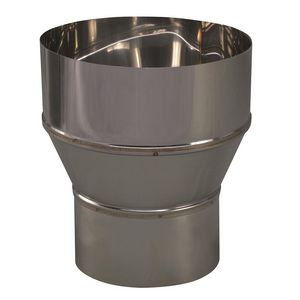 EW RVS verloopstuk 109mm uitw. - 150mm