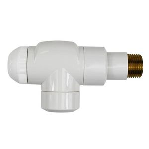 Thermostatische afsluiter De Luxe TS90 wit RAL 9010