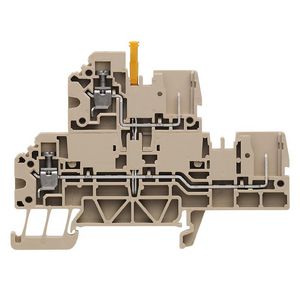 Klemrail d.beige 2.5mm² 40 1305300000 VVE=50