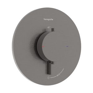 Inbouwthermostaat 1 functie Ecostat Comfort S Brushed Black Chrome