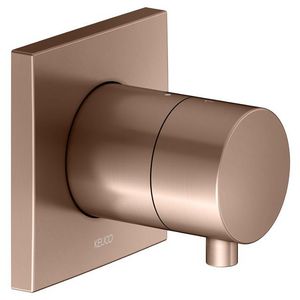 2-wegs omstelventiel UP DN15 IXMO Comfort/vierkant rood goud