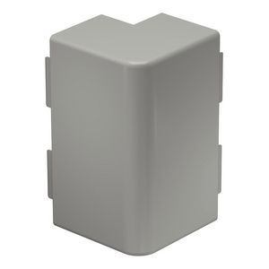 Buitenhoek 60x170mm polyvinylchlorid steengrijs VVE=2