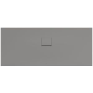 Douchebak Squaro Inf. lange zijde 1800x750mm Quaryl grijs