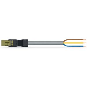 Geconf.aansluitkabel Eca Steker/open einde 891-8993/205-105