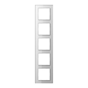 Afdekraam 5-voudig alpin wit A-creation