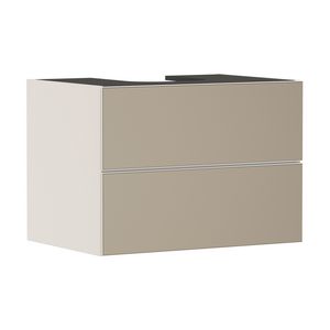 Onderkast Sand Matt beige / front patterned bronze 780x550mm 2x la voor consoles Xevolos E 54188390