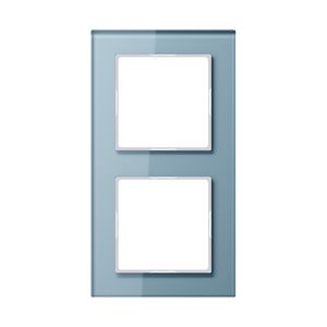 Afdekraam 2-voudig blauw grijs A-creation