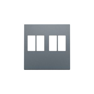 Afwerkingsset 2-voudige luidsprekeraansl. blue grey coat