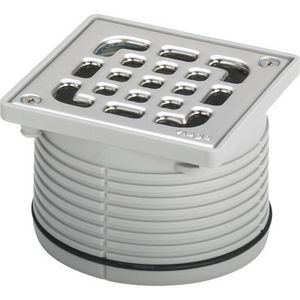 Opzetstuk 100x100 kunststof/grijs 49341-555184