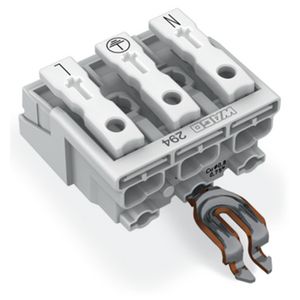 Kroonklem Drukknop extern HA PE-klikcontact 294-5313 VVE=500