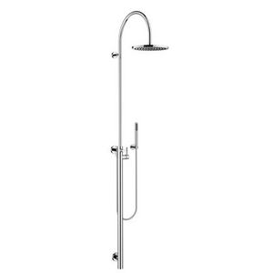 Kraanbuis douche-1-hendel mengkraan z.handdouche Champagne gebor