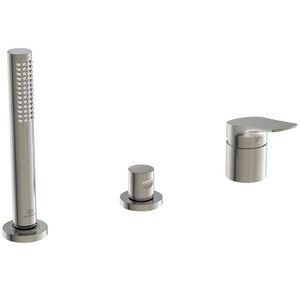 Bad/douchemengkraan badrandmontage 202mm silver storm (rvs-look) 25l/m La Dolce Vita