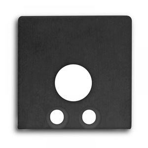 Set a 2st. Eindkap E59 voor profiel PN8 kabelgoot alu zwart