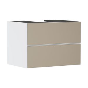 Onderkast mat wit / front patterned bronze 780x550mm 2x la voor consoles Xevolos E 54187390