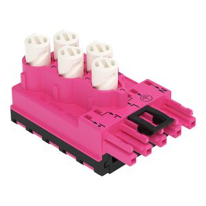 Aftakmodule lintkabel 5 x 2,5mm² + 2 x 1,5mm² roze VVE=10