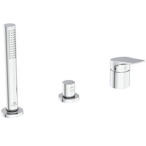 Bad/douchemengkraan badrandmontage 202mm chroom 25l/min La Dolce Vita