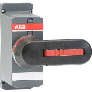 Handgreep zwart voor direkte bediening op OS 200- 250D/B K
