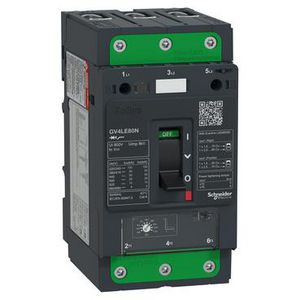 Vermogensschakelaar Magnetisch 80A 3P EverLink TeSys GV4