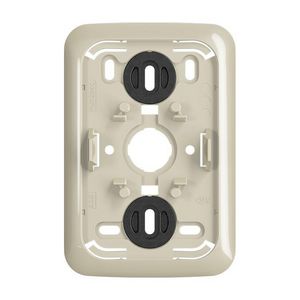 Montageplaat 2v Wandcontactdoos opb AP creme