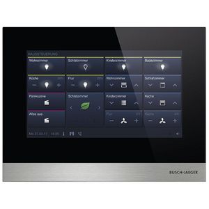 H8236-4B-03Welcome IP -Touch 7 Zwart  LAN/WLAN ruimtetemp