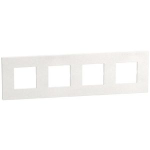 Doos a 10st. Light Now afdekraam 4x2 mod wit mica 10