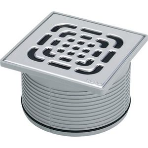 Opzetstuk 150x150 kunststof/grijs 49225-555498