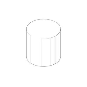 Greep 24x25,5mm Champagne (22kt Goud)