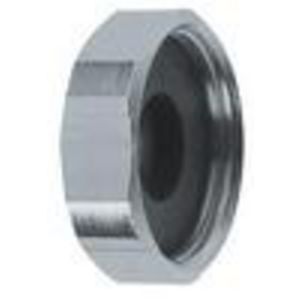 Afdekkap messing 3/4 met koppeling ketting VVE=10