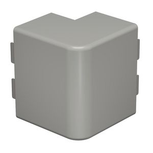 Buitenhoek 60x110mm polyvinylchlorid steengrijs VVE=2