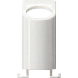 Adapter kabelinvoer buis Ø15mm Opbouw zuiver wit