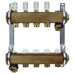 Verdelerset vloerverwarming DN32 (1.1/4") 13 groeps