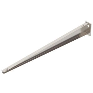 Wand- en profielconsole draadgoot B610mm rvs A2 1