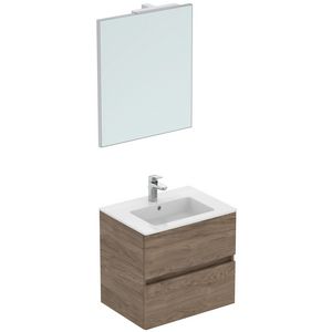 Wastafelmeubel pack 600mm flint hickory tiempo R0580Y9
