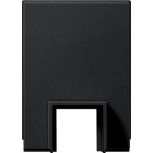 Adapter kabelinvoer kanaal 15x15mm System 55 zwart m