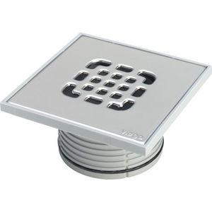 Opzetstuk 150x150 kunststof/grijs 49344-555238