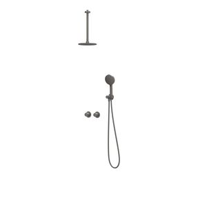Afbouwdeel regendouche IVY combiset Bond 3 inbouwthermostaat symmetry gebor. metal black CSB3EXGMDCC excl. inbouwbox