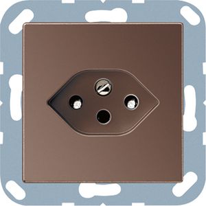 Wandcontactdoos mokka Zwitserse norm type 13 A(S)500 VVE=10
