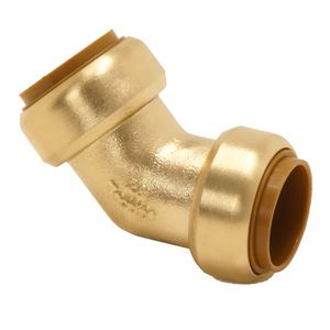 Tectite Classic kniekoppeling 45° FF 15mm VVE=10