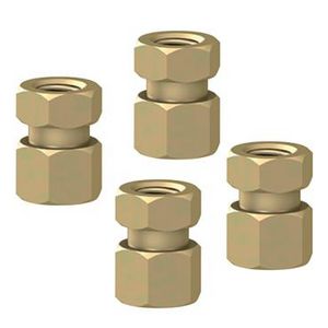 Doos a 4st. Moer voor verticale aluminium rails