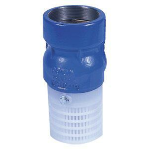 Voetklep 102P DN100 PFA 16bar Afdichting EPDM zuigkorf PP