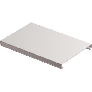 Lengte a 3m. Deksel kabelgoot B400 kunststof VVE=2