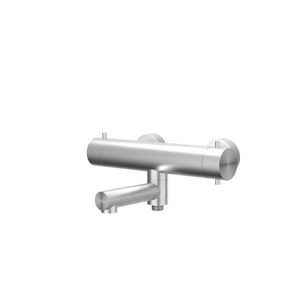 Badthermostaatkraan CONCORD hoh 150mm rvs geborsteld incl. s-koppelingen
