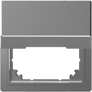 Adapter voor DIN 49075 inzetstukken Klapdeksel RVS SysD